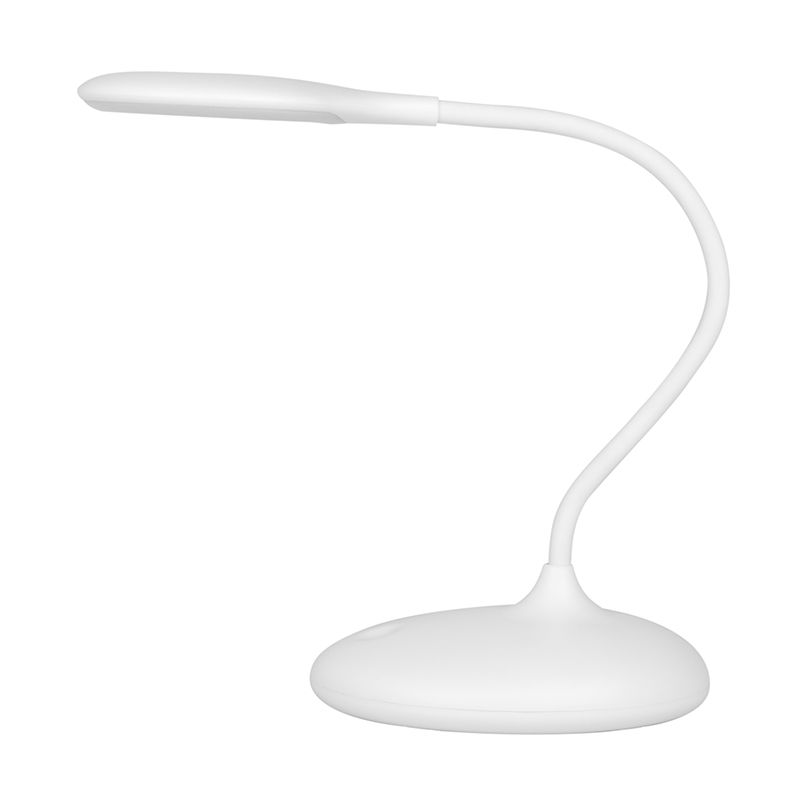 Manikérska pracovná LED lampa na stôl SNAKE Ring biela