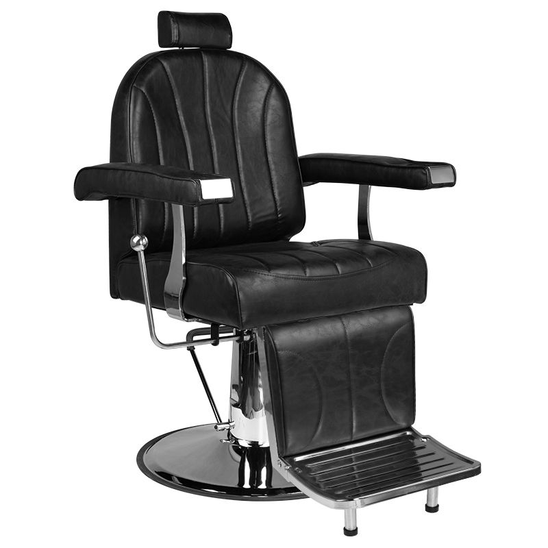 Barberské kreslo Hair System SM 138 Čierne