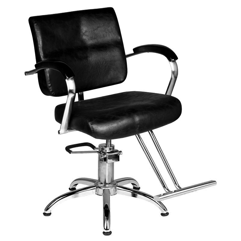 Kadernícke kreslo Hair System SM361 čierne