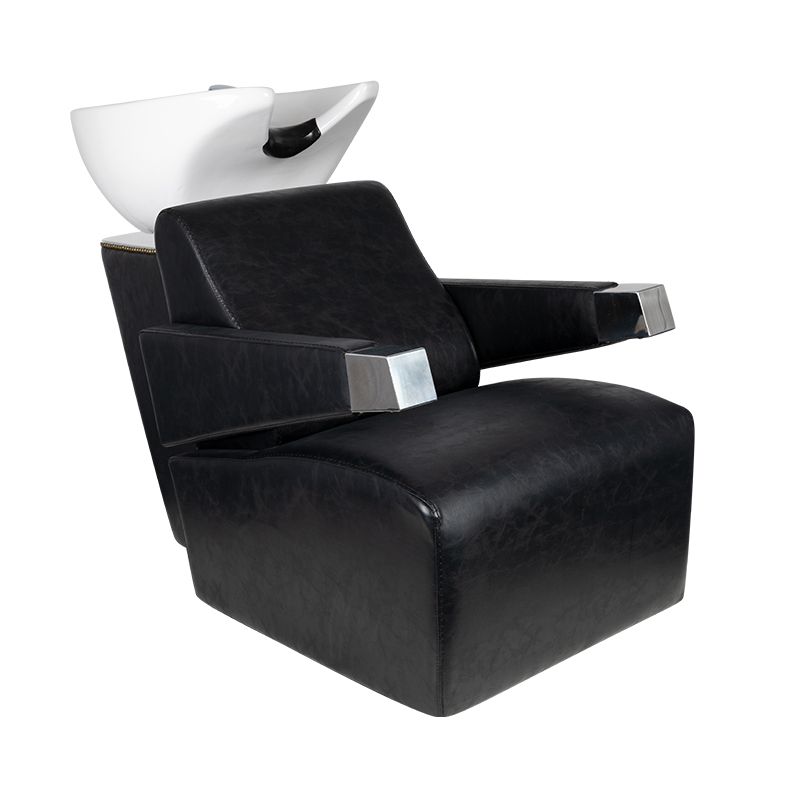 Kadernícky umývací box Hair System HSB78 čierny