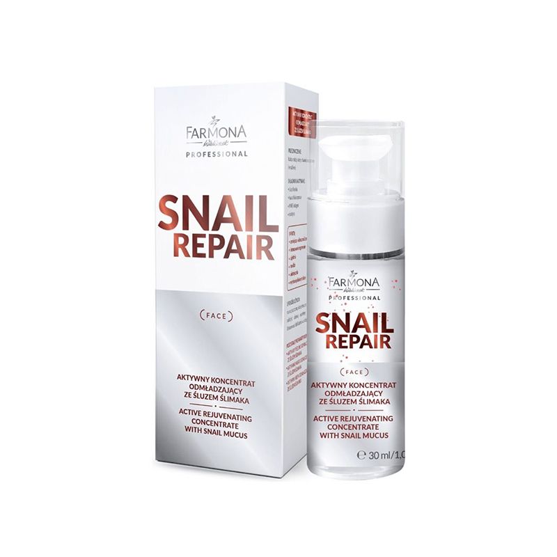 Farmona Snail Repair aktívny omladzujúci koncentrát so slizom slimáka 30 ml
