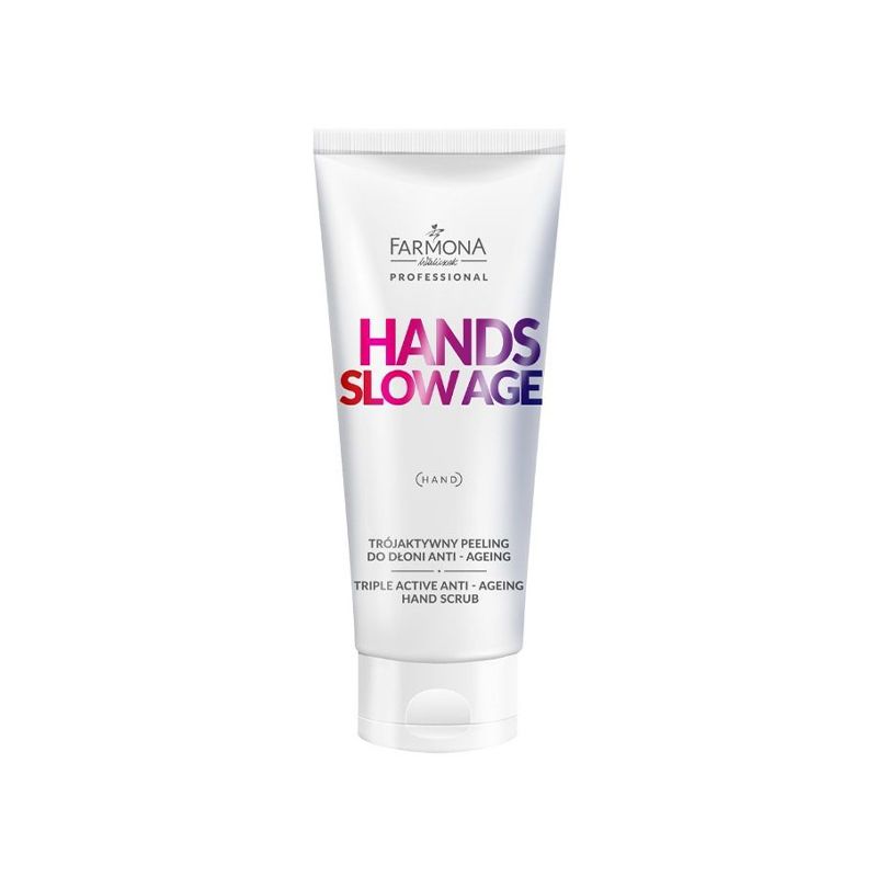 Farmona Hands Slow Age trojaktívny anti-age peeling na ruky 200 ml