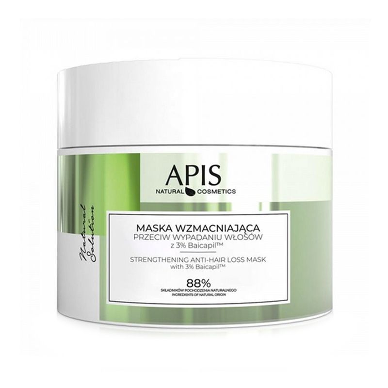 Apis Natural solution posilňujúca maska proti vypadávaniu vlasov s 3% komplexom 200 ml