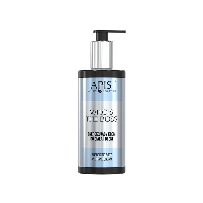 Apis Who's the Boss energizujúci krém na telo a ruky pre mužov 300 ml