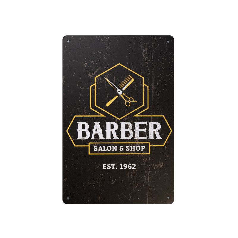 Dekoračná tabuľka Barber Nakupovať B035