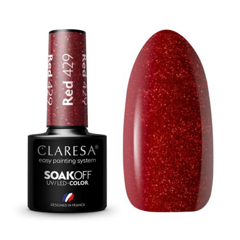 Claresa gél lak na nechty red 429 5 g