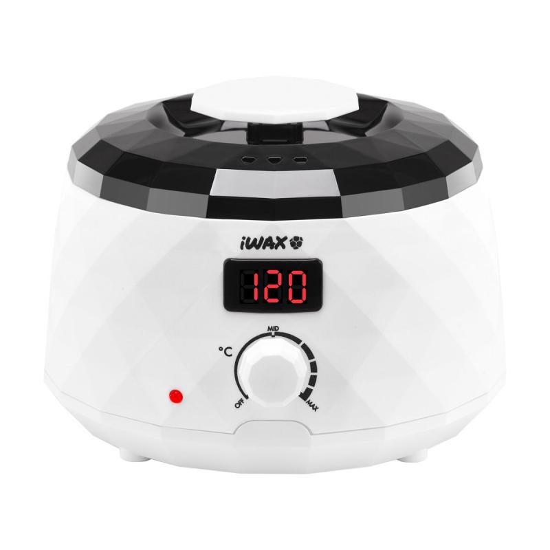 Ohrievač depilačného vosku iWax Diamond Tech 400 ml 100W biely