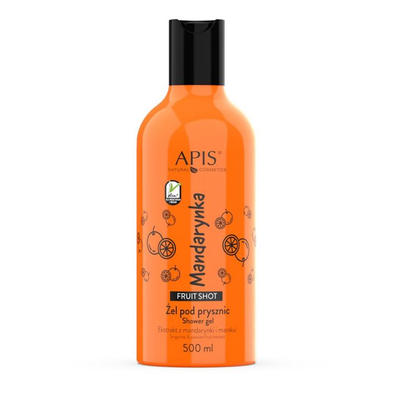 Apis mandarínkový sprchový gél Fruit shot 500 ml