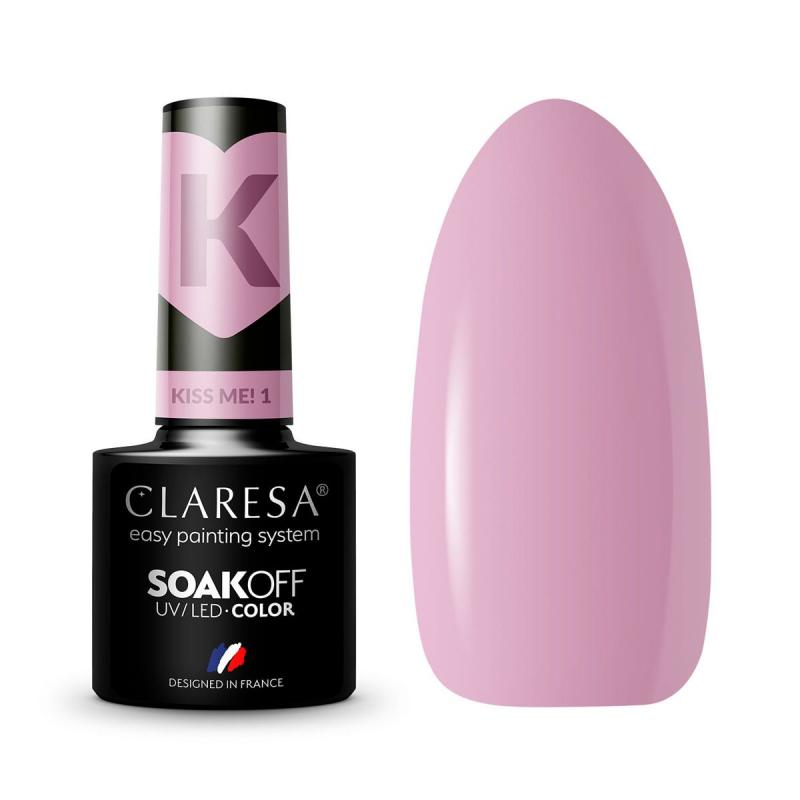 Claresa gél lak na nechty Kiss me! 1 5 g