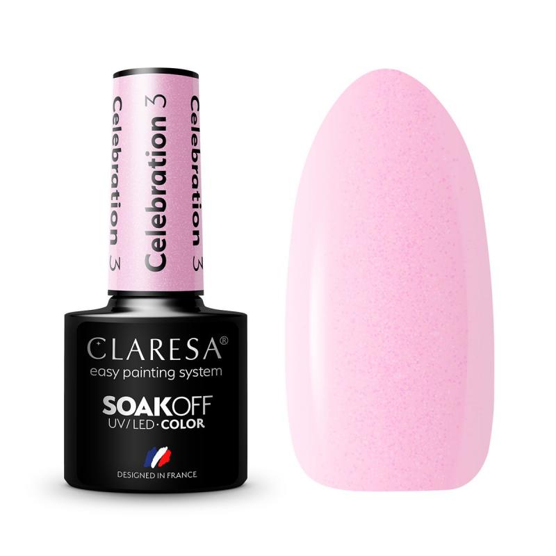 Claresa gél lak na nechty Celebration 3 5 g