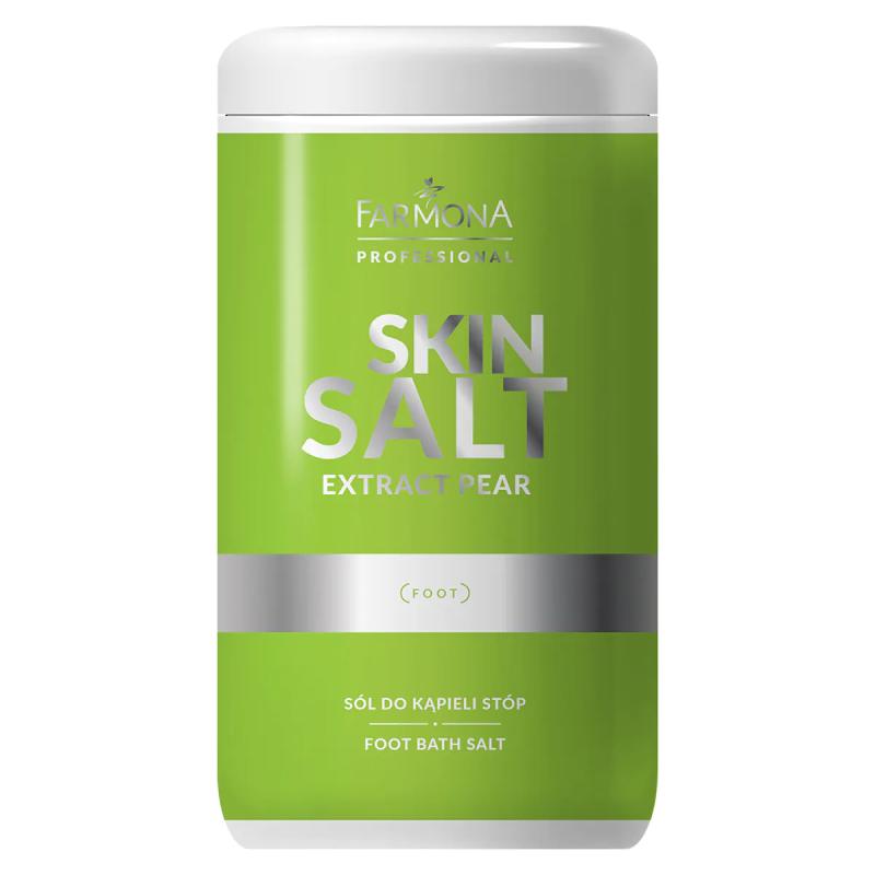 Voňavá soľ na nohy Farmona Skin Salt hruška 1400g