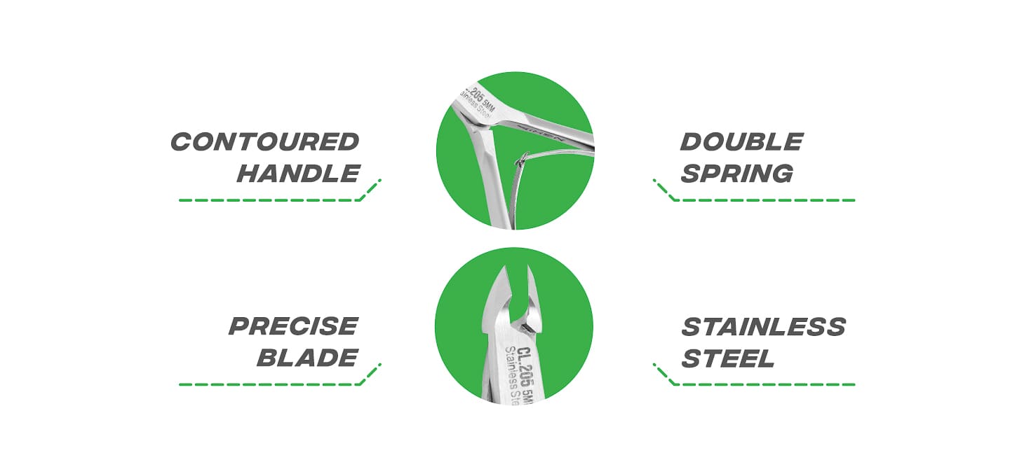 Kliešte na kožičku Nghia Export CL.205 12 5mm - detail produktu 2