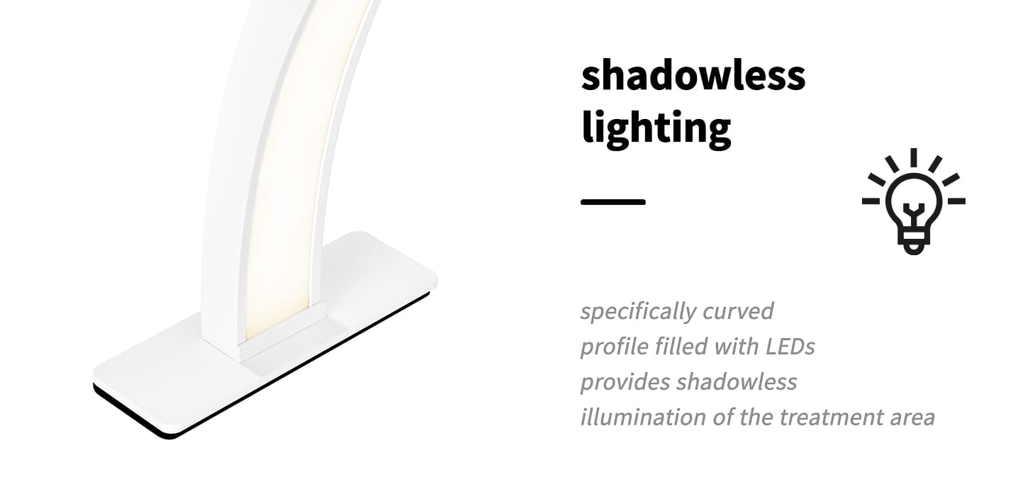 Lampa na manikérsky stôl Glow Arche III - detail produktu 3