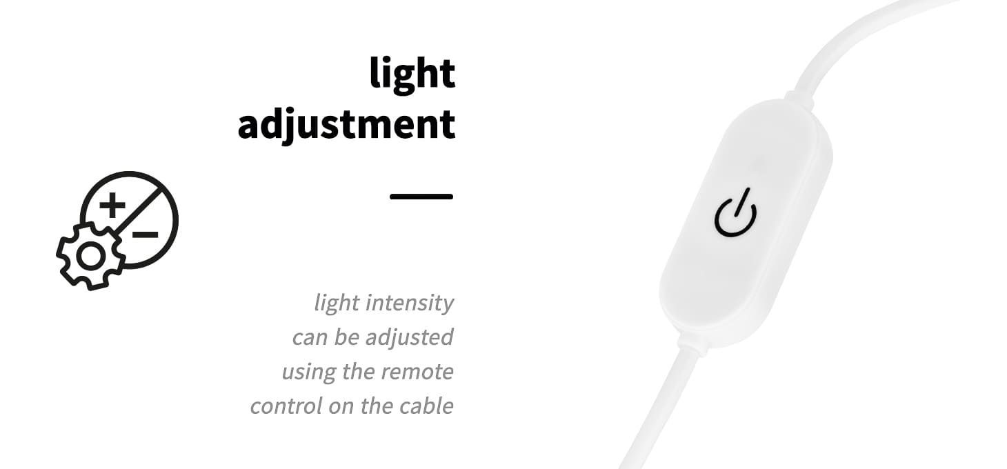 Lampa na manikérsky stôl Glow Arche III - detail produktu 4
