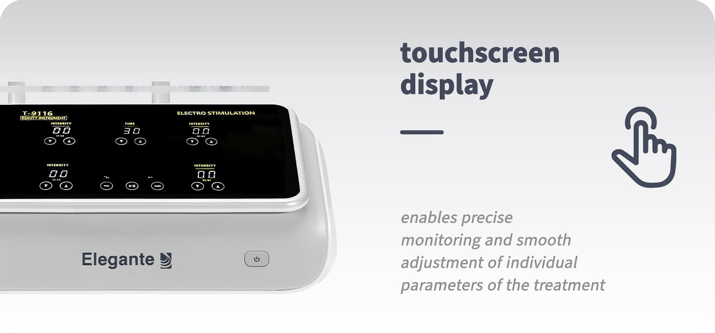 Kozmetický prístroj elektrostimulácia Elegante Platinum T9116 - detail produktu 3