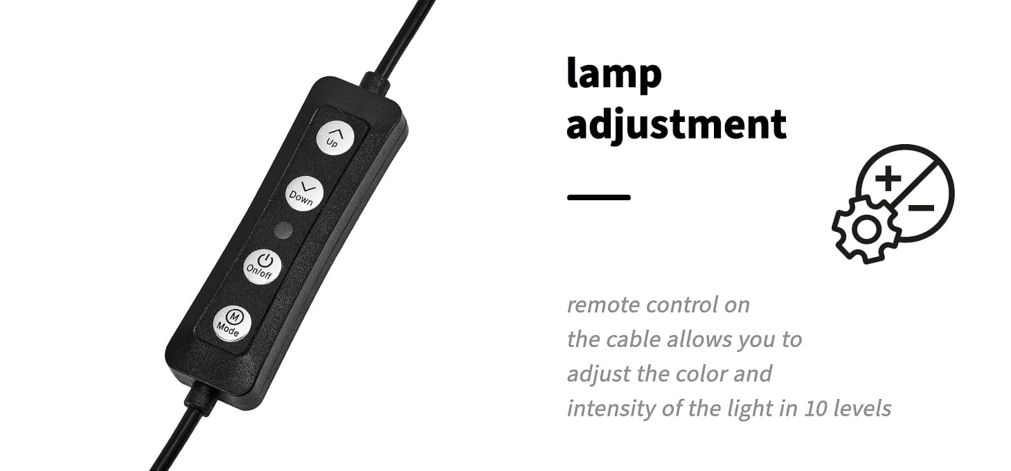 Kozmetická lampa na líčenie Glow Ring 10