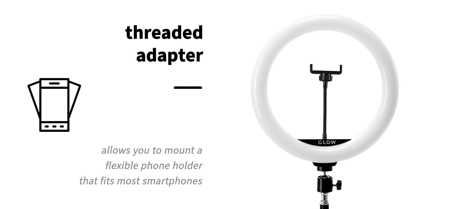 Kozmetická lampa na líčenie Glow Ring 10