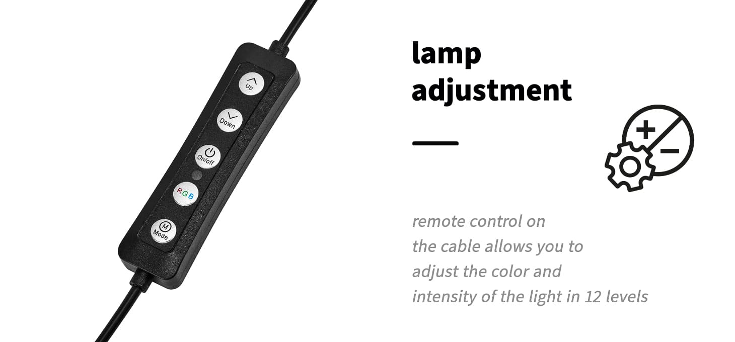 Kozmetická lampa na líčenie Glow Ring 10