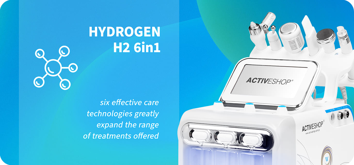 Kozmetický prístroj Hydrogen H2+ 6v1 new - detail produktu 1