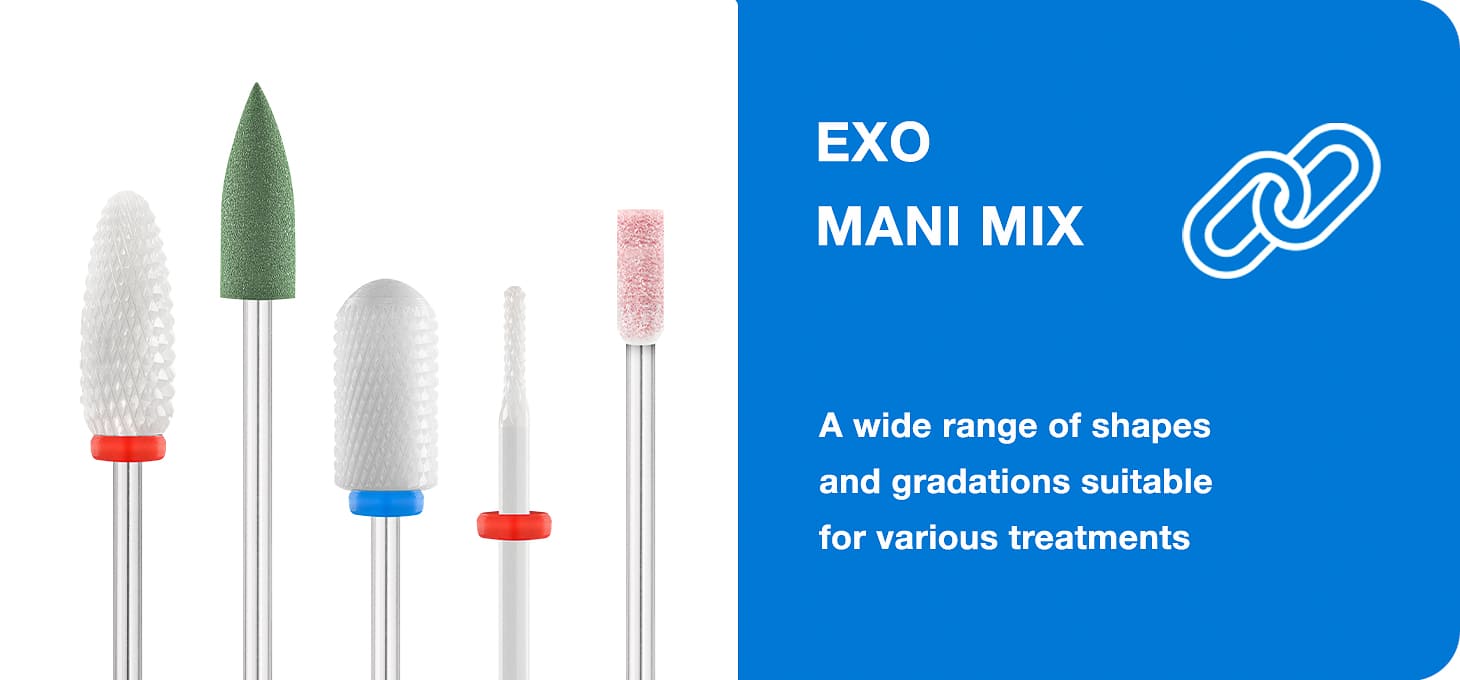 Sada fréz EXO Mani Mix - detail produktu 2