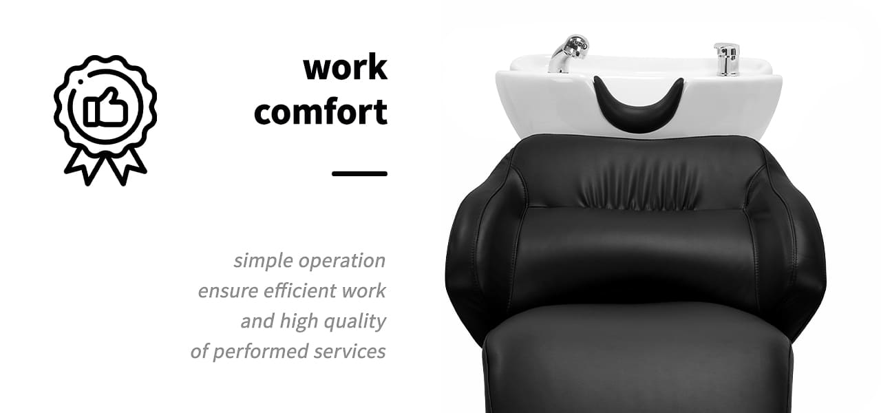 Gabbiano kadernícky elektrický umývací box TRYCHO čierny - detail produktu 2