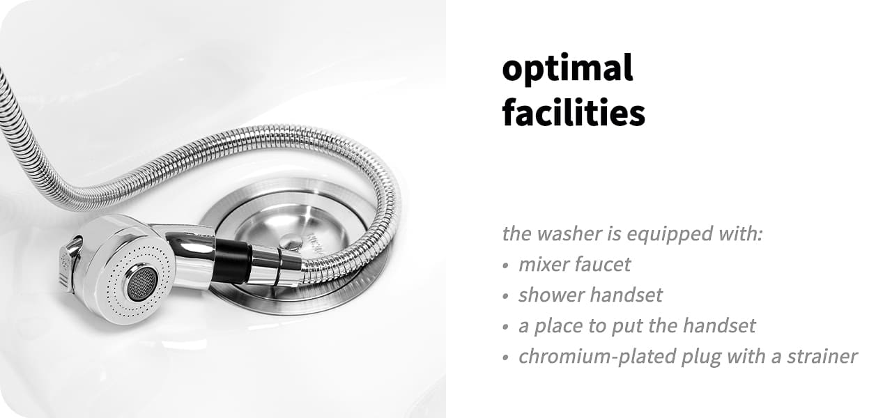 Gabbiano kadernícky elektrický umývací box TRYCHO hnedý - detail produktu 5