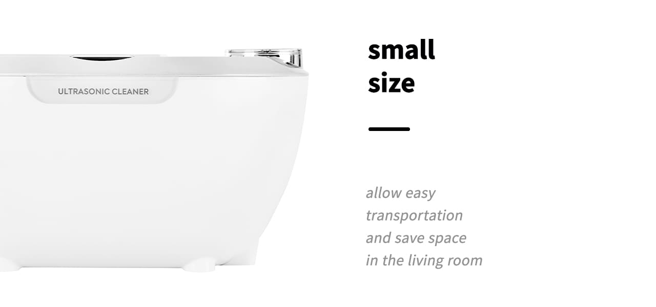 Ultrazvuková čistička ACD-3840 0,6 l 31W biela - detail produktu 4