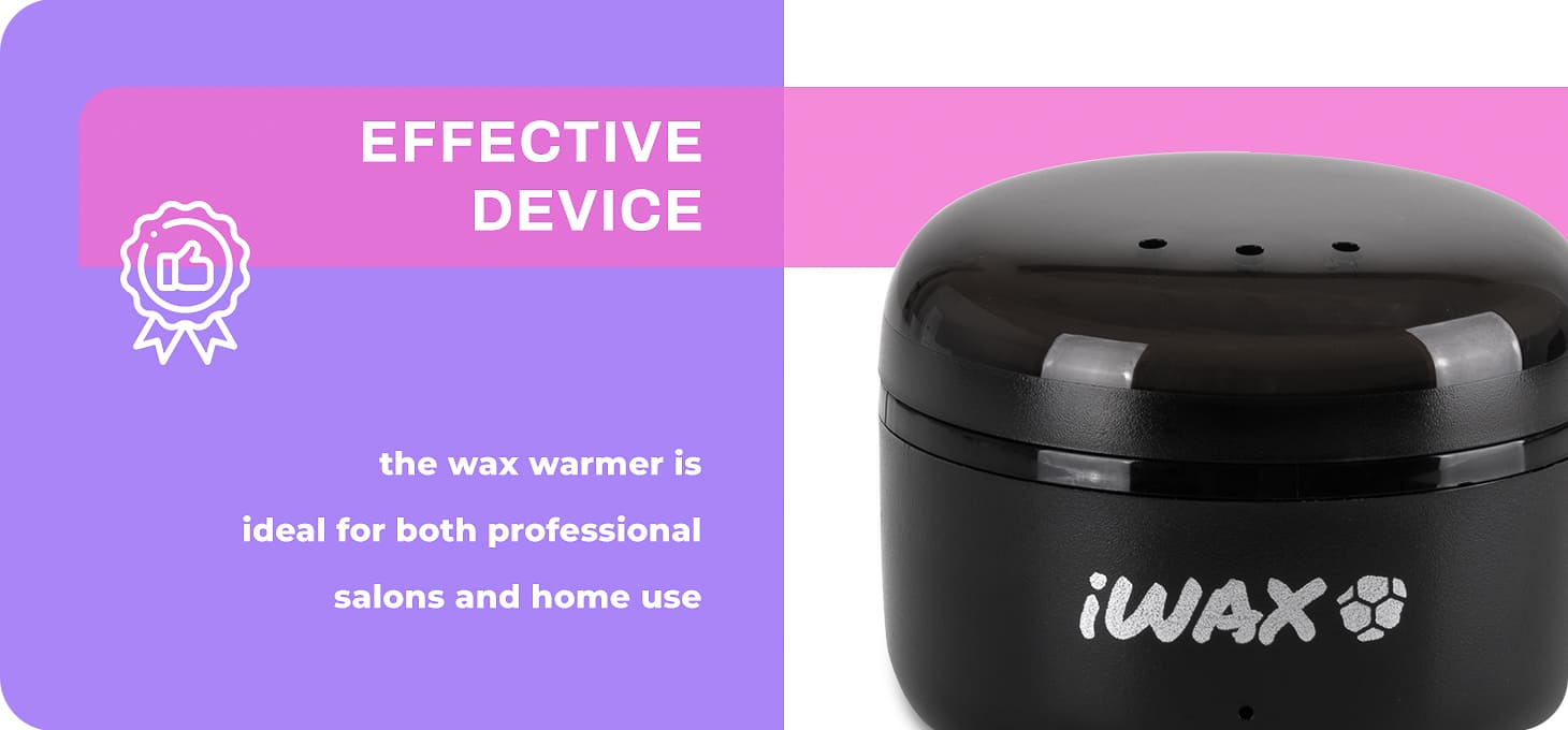 iWax Mini sada ohrievača depilačného vosku - detail produktu 2