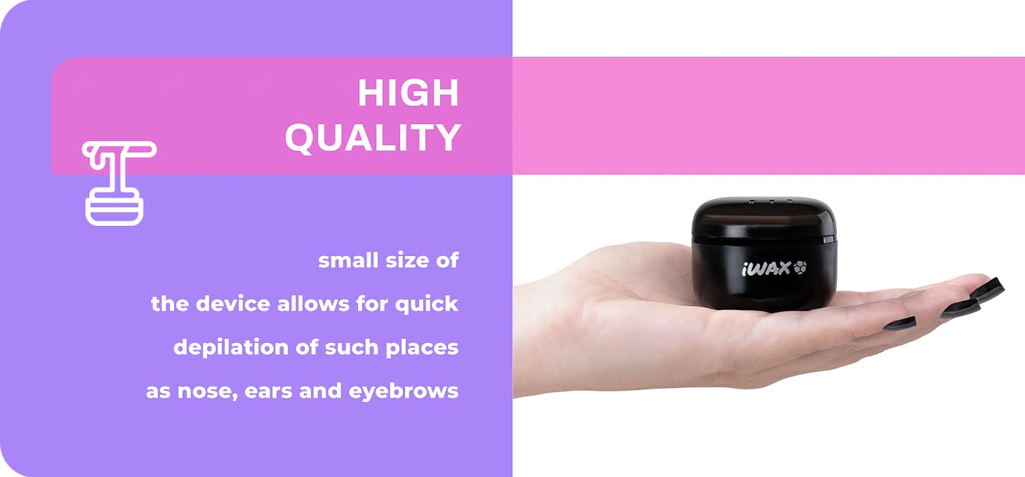 iWax Mini sada ohrievača depilačného vosku - detail produktu 6