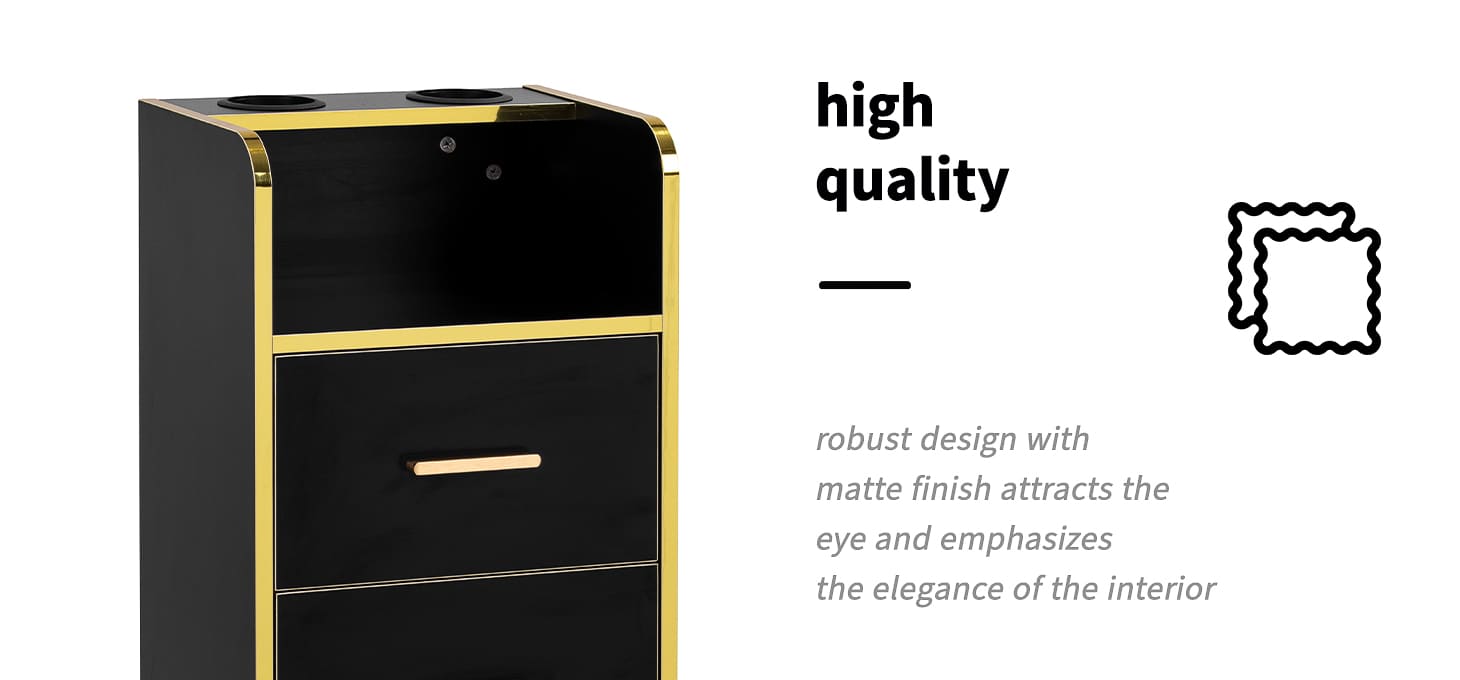 Kadernícky asistent Gabbiano Trix zlatá čierna - detail produktu 4