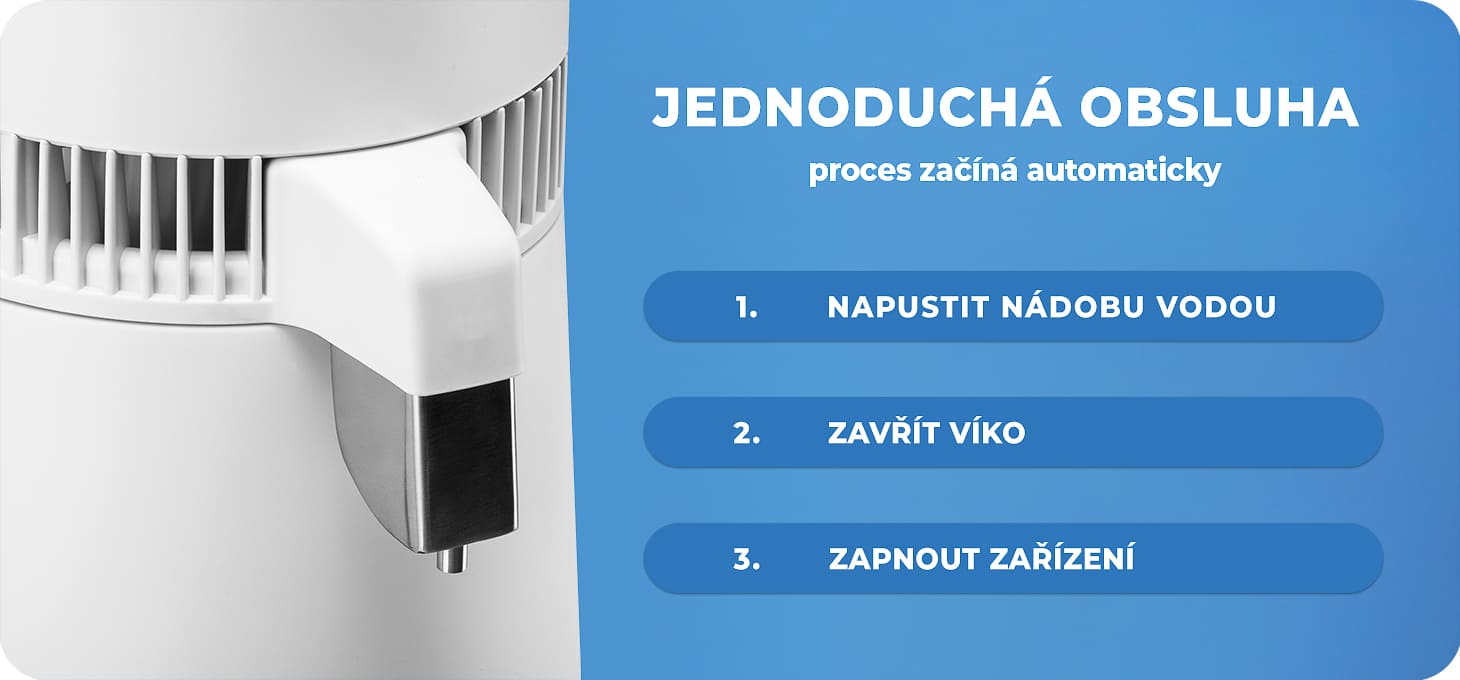 Destilátor vody Lafomed N - detail produktu 3