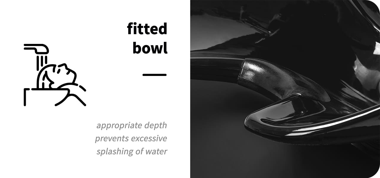 Gabbiano Emma Kadernícky umývací box čierny - detail produktu 4