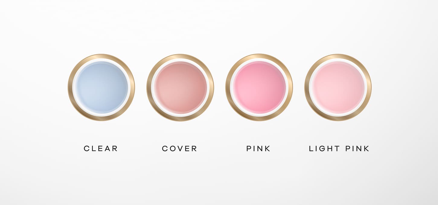 OCHO NAILS Gél na nehty milk pink 30 g - detail produktu 3