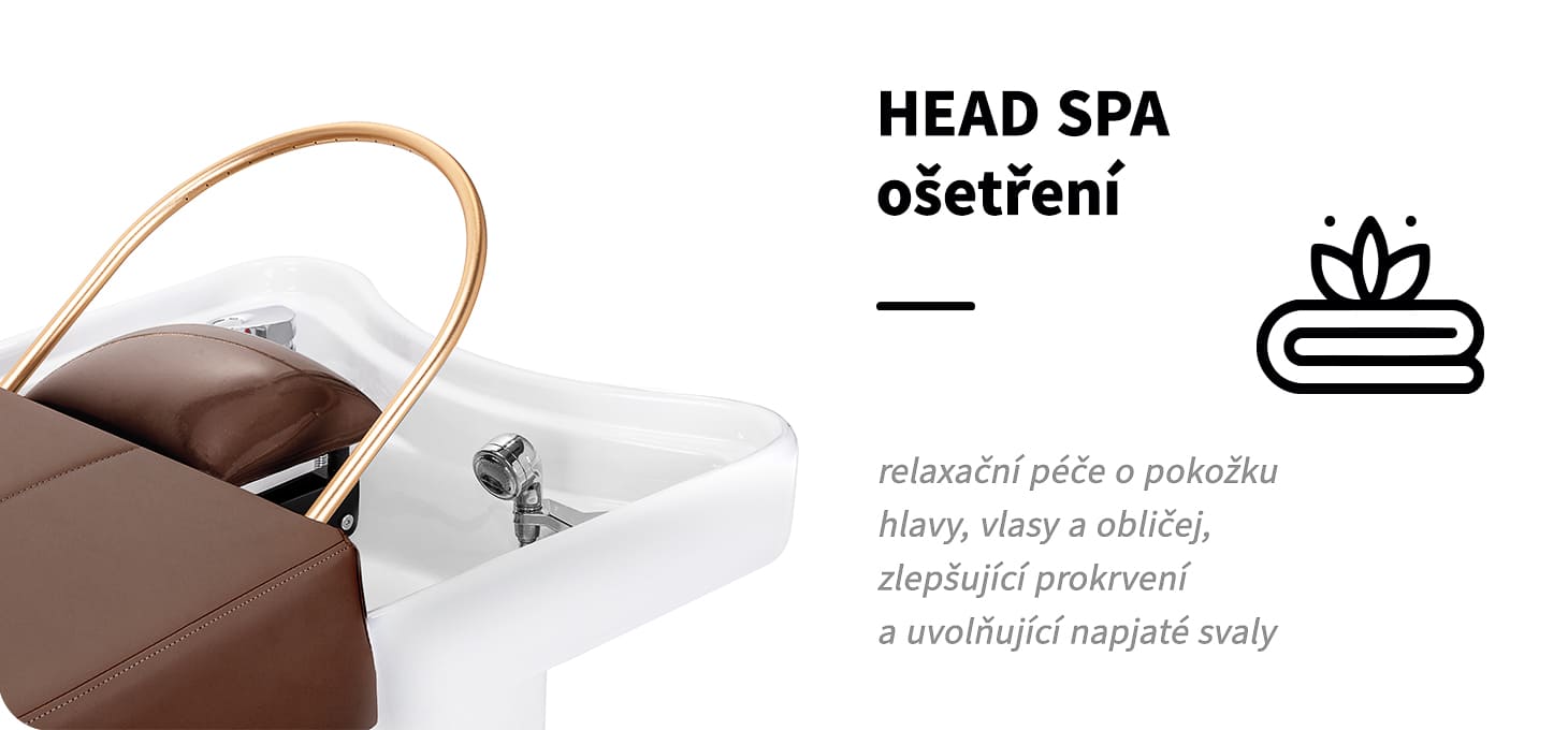 Gabbiano Head Spa umývací box 017 hnedý - detail produktu 3