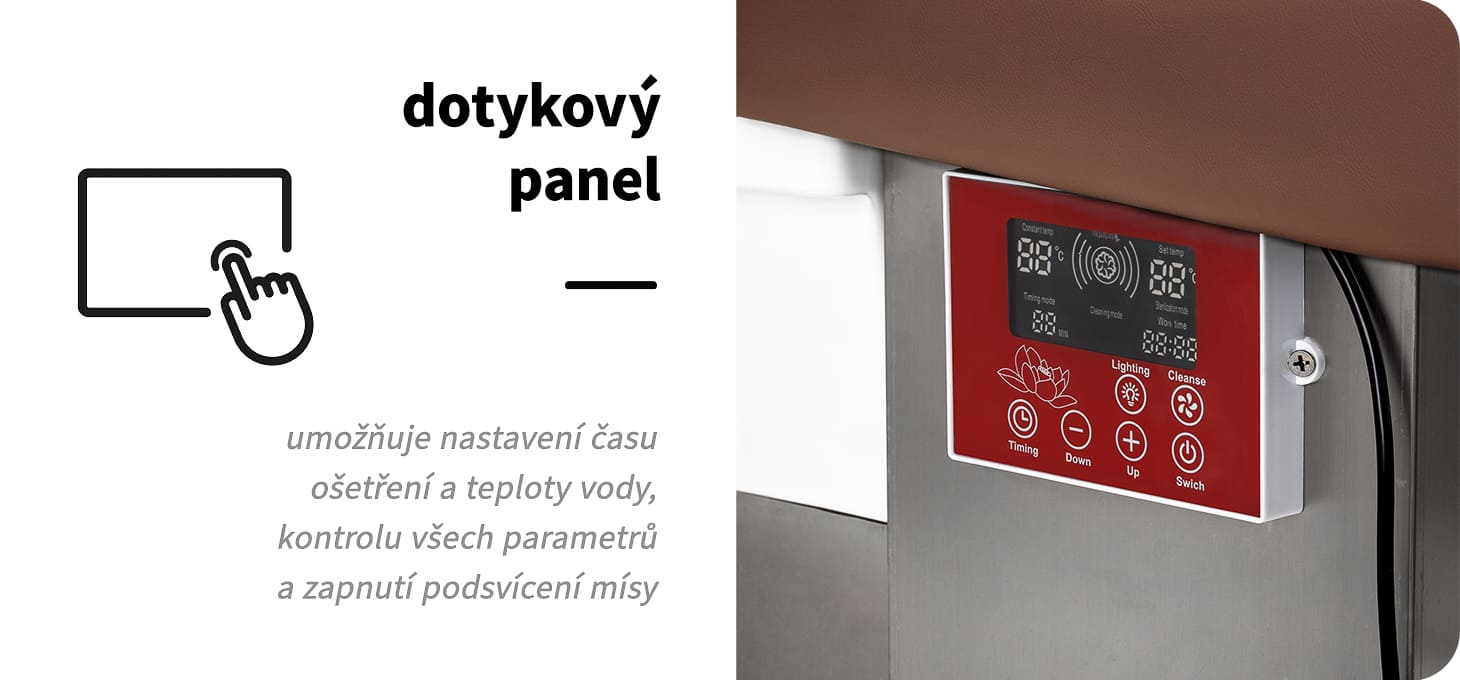 Gabbiano Head Spa umývací box 017 hnedý - detail produktu 6