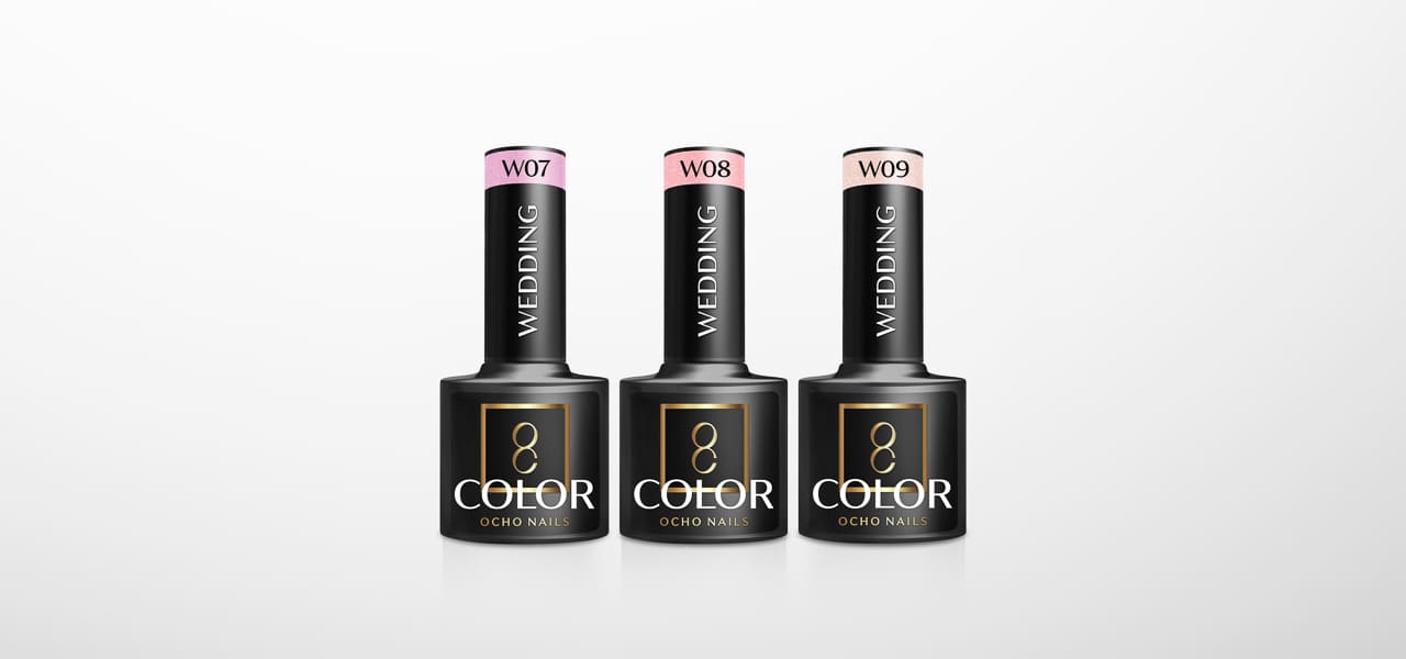 OCHO NAILS Hybridní lak wedding W01 - 5 g - detail produktu 5