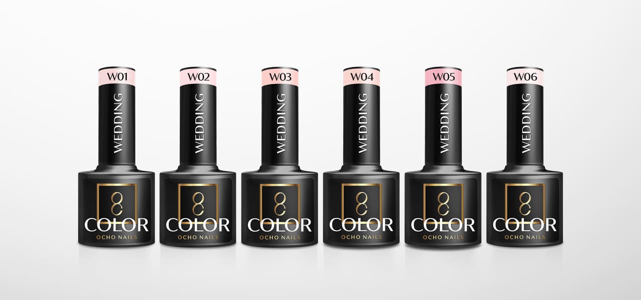 OCHO NAILS Hybridní lak wedding W09 - 5 g - detail produktu 4