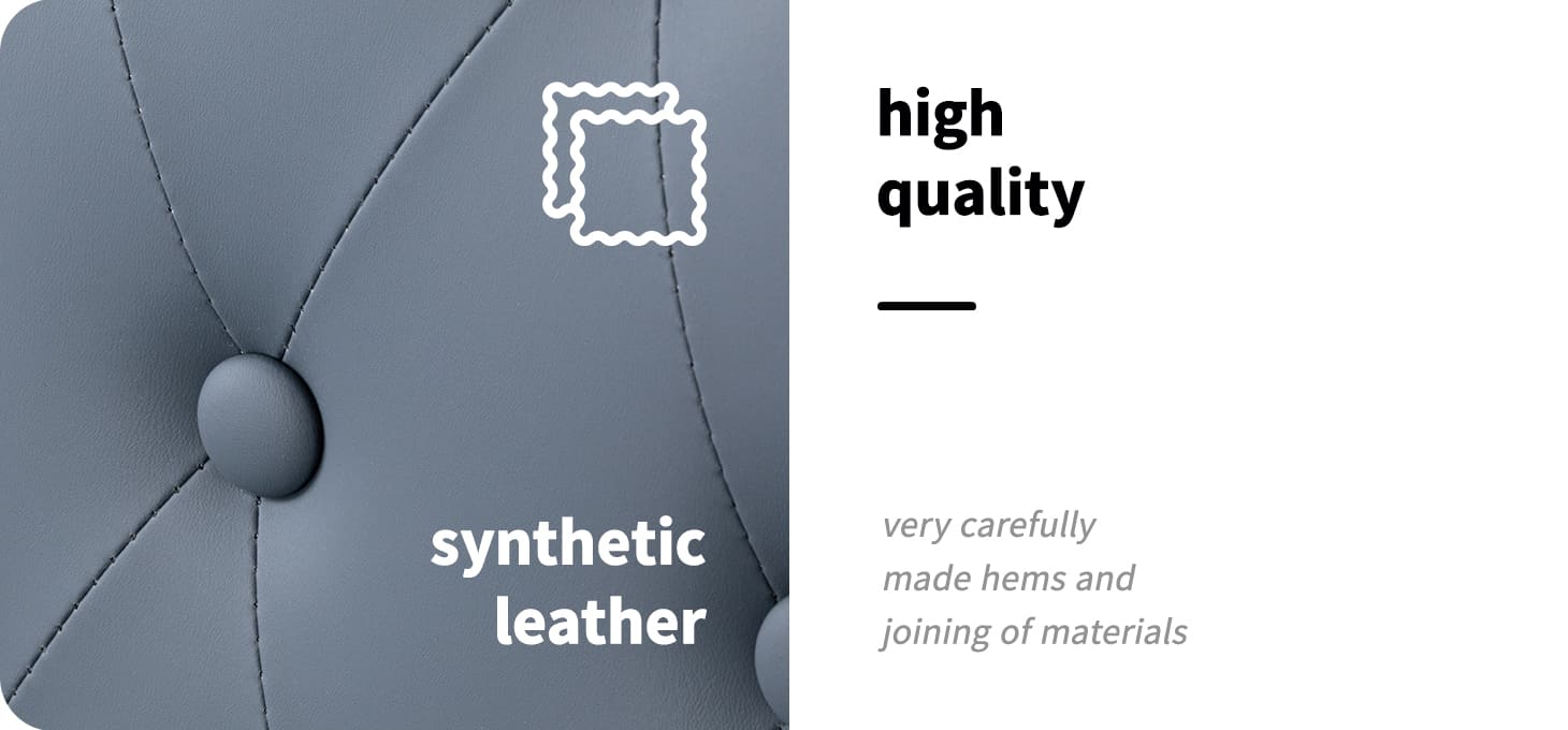 Kadernícke kreslo Gabbiano Francesco čierna-grafit - detail produktu 5