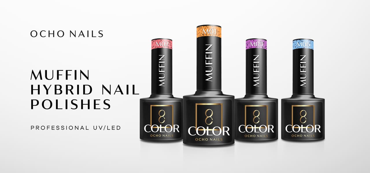 OCHO NAILS Hybridní lak muffin M04 - 5 g - detail produktu 1