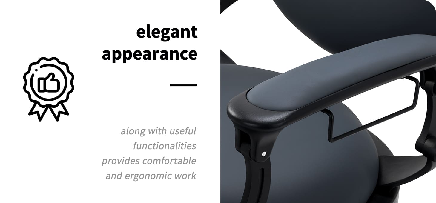 Barberské kreslo Gabbiano Niccolo grafite - detail produktu 5