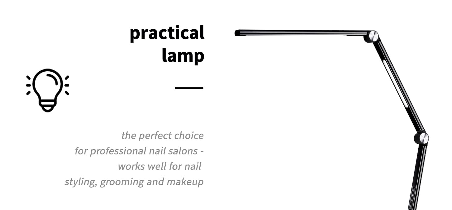 Terapeutická LED lampa Yoga 22W čierna - detail produktu 1