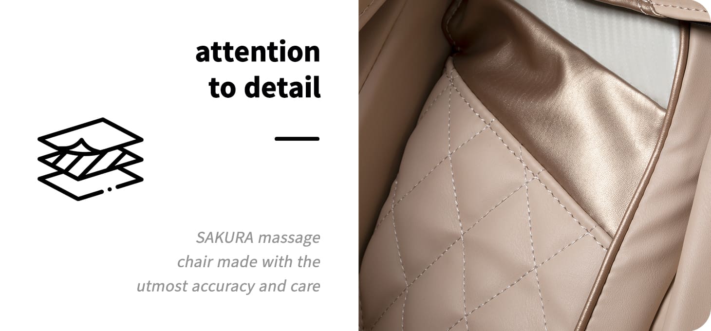 Masážne kreslo Sakura Prime 108 biele - detail produktu 2