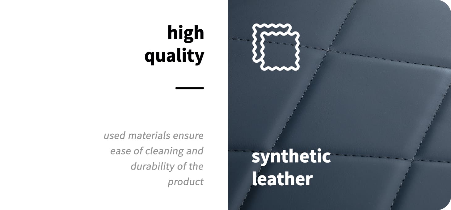 Barberské kreslo Gabbiano Bruno graphite - detail produktu 5