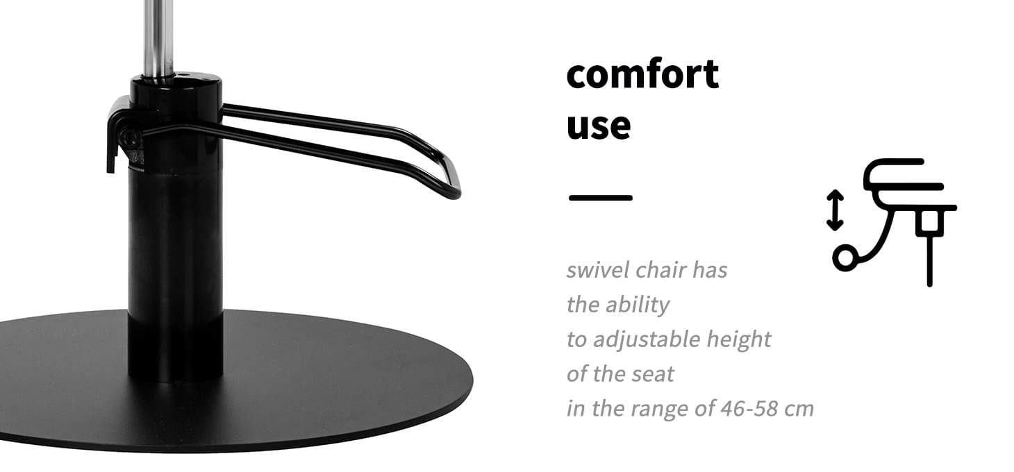 Gabbiano kadernícke kreslo Sewilla šedo-čierne - detail produktu 2