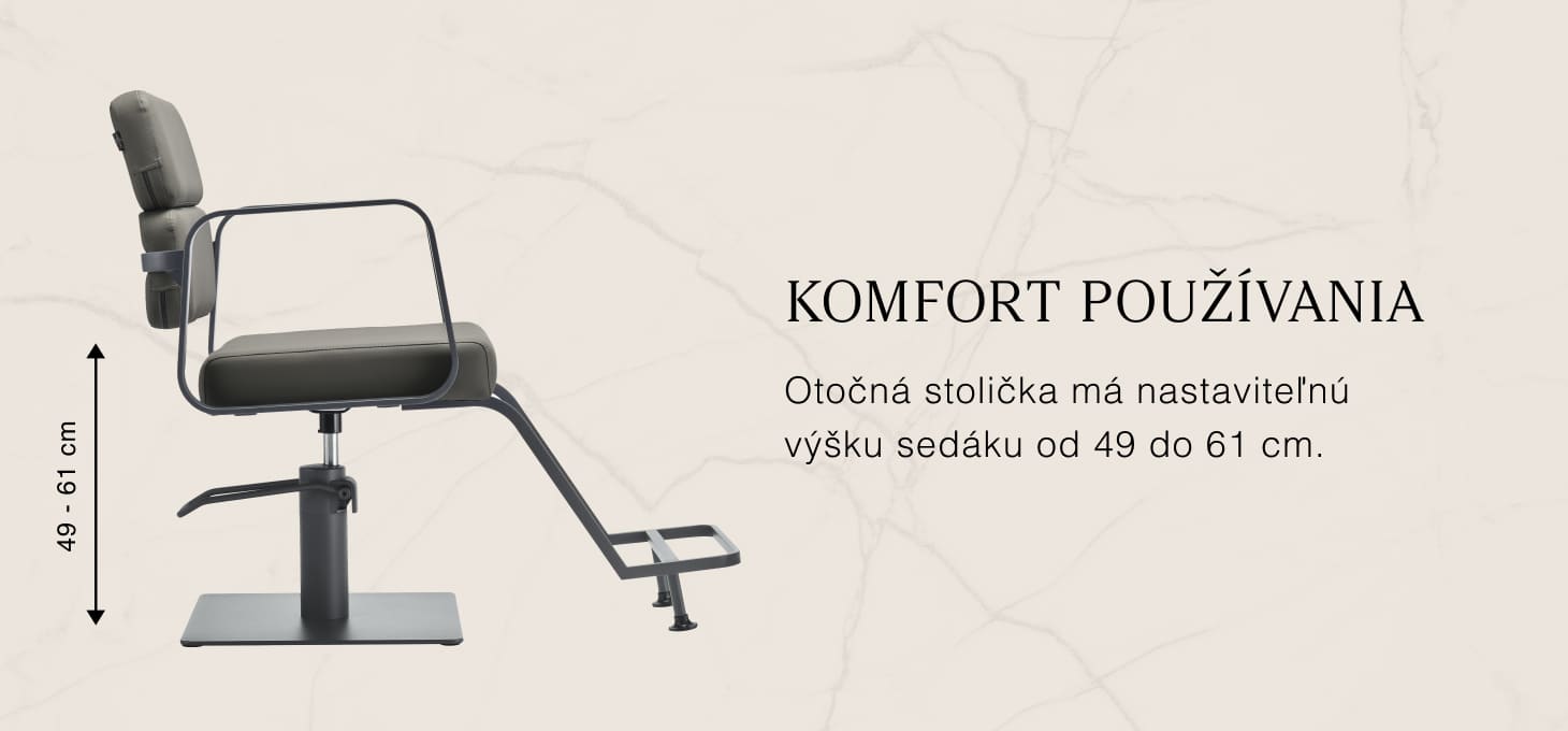 Kadernícke kreslo Gabbiano Porto sivo-sivé - detail produktu 2