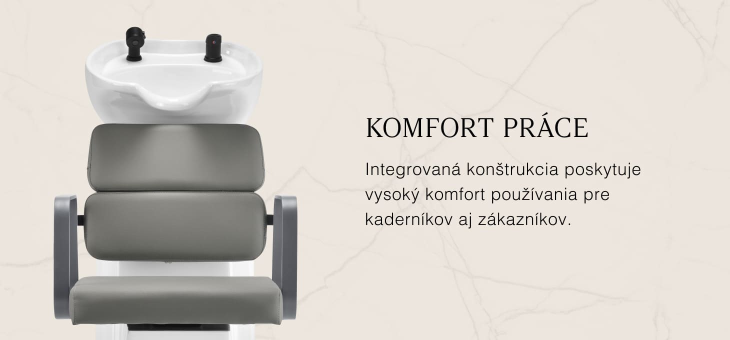 Kadernícky umývací box Gabbiano Porto sivo-šedý - detail produktu 2