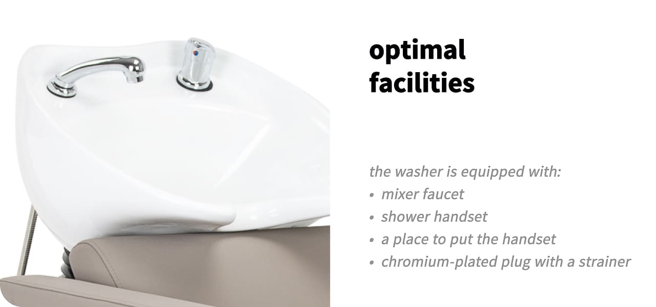 Gabbiano Sylvia kadernícky umývací box béžový - detail produktu 5