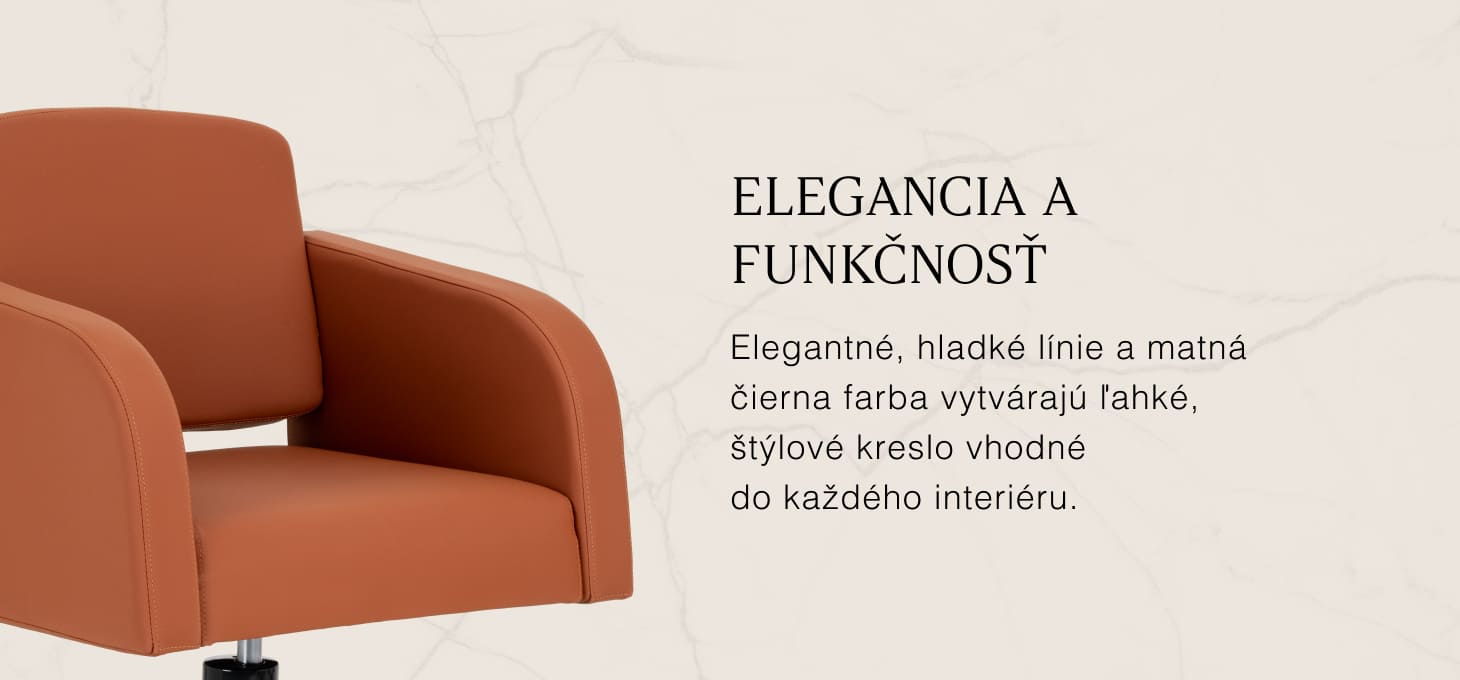 Kadernícke kreslo Gabbiano Elda hnedé - detail produktu 4