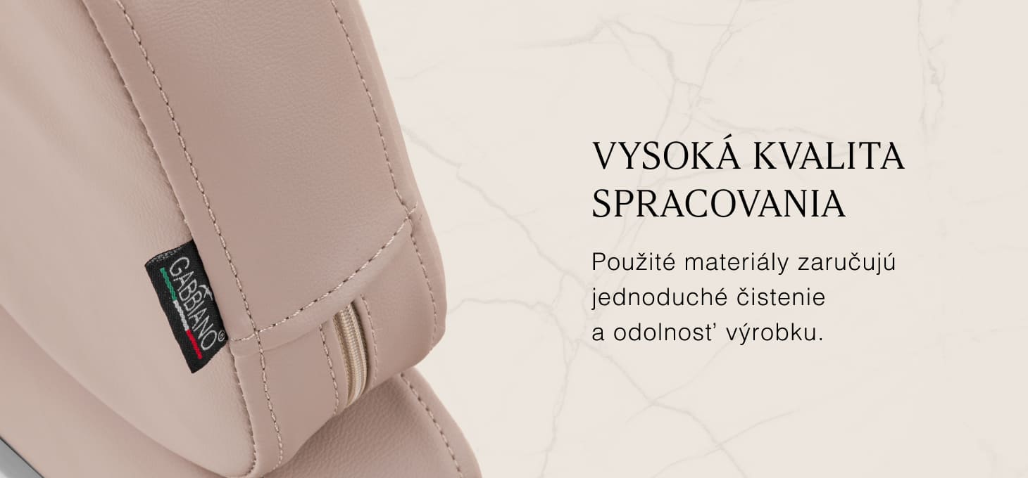 Kadernícke kreslo Gabbiano Porto bielo-béžová - detail produktu 4