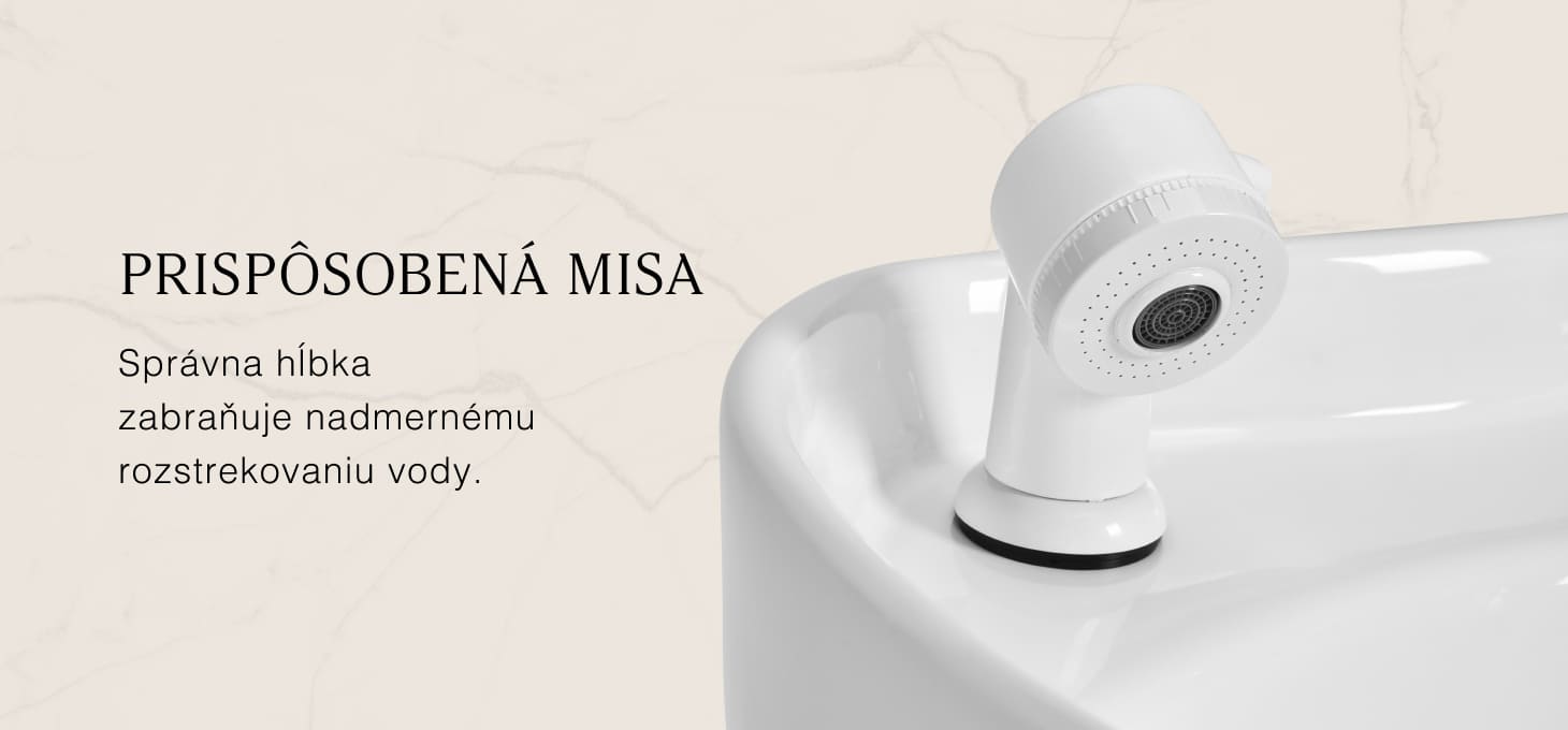 Kadernícky umývací box Gabbiano Porto bielo- béžový - detail produktu 3